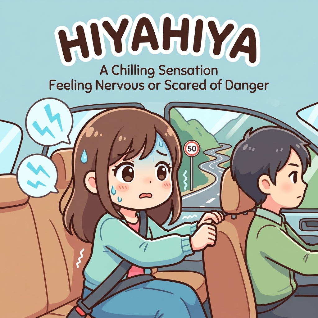 hiyahiya Japanese onomatopoeia explanation image