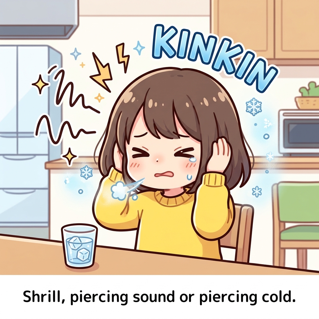 kinkin Japanese onomatopoeia explanation image
