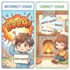 pachi-pachi Japanese onomatopoeia explanation image