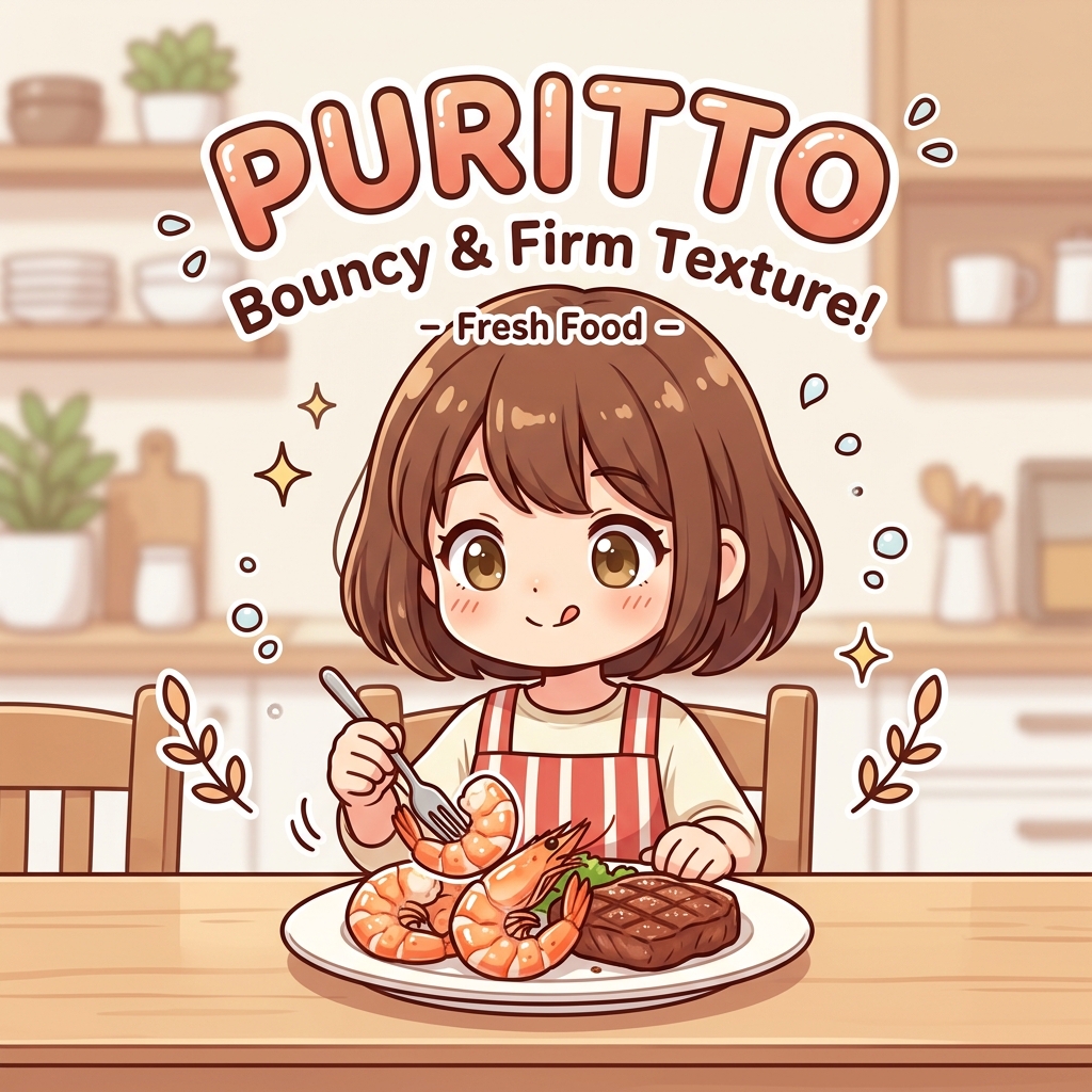 puritto Japanese onomatopoeia explanation image