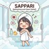 sappari Japanese onomatopoeia explanation image