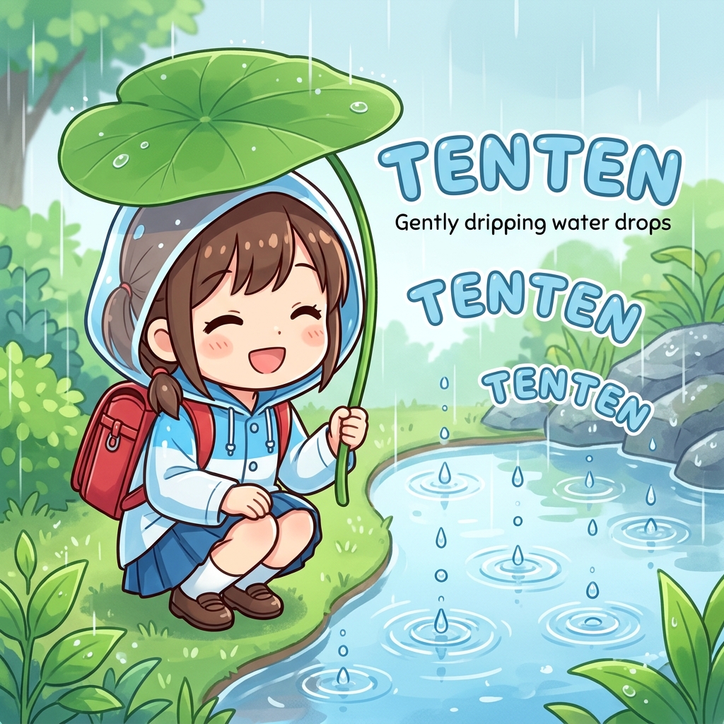 tenten Japanese onomatopoeia explanation image