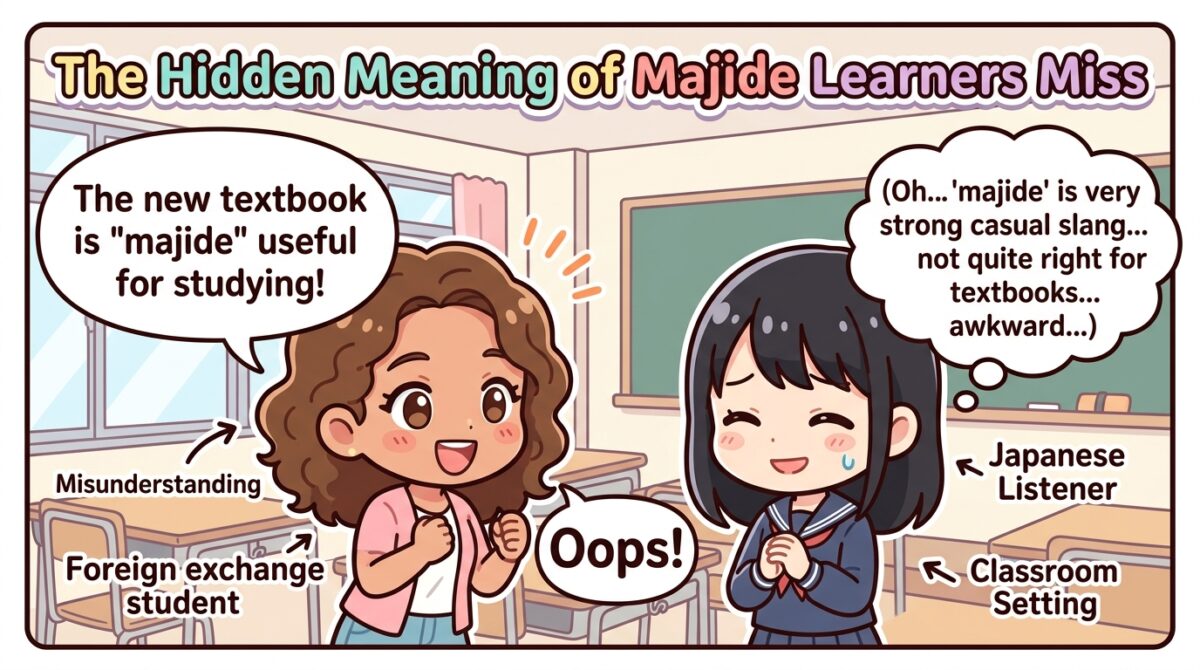 majide natural usage example scene