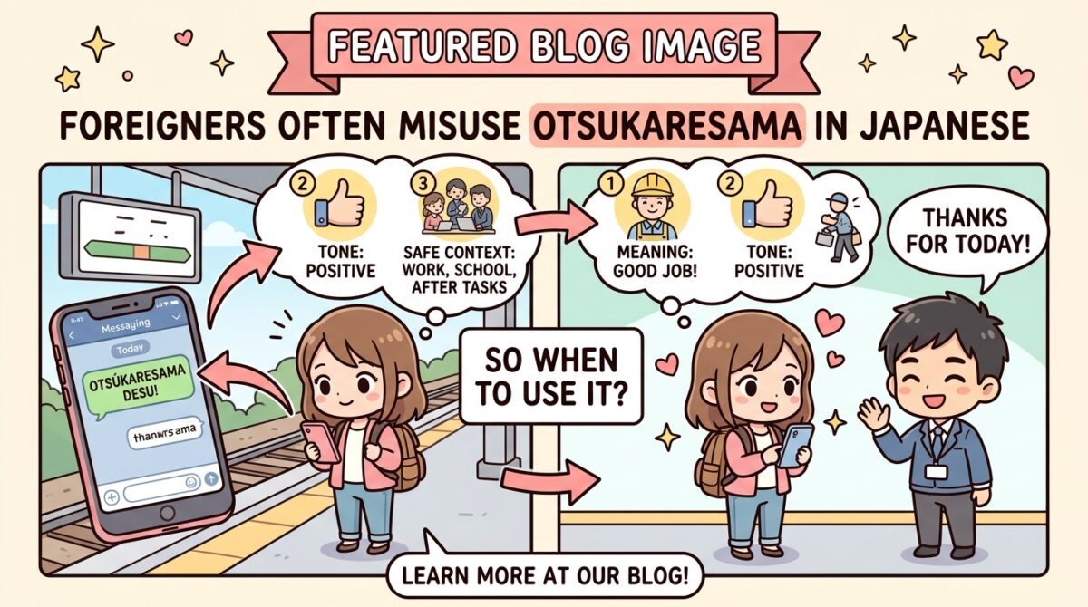 otsukaresama meaning Japanese slang explainer