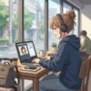 Digital Nomad situation illustration