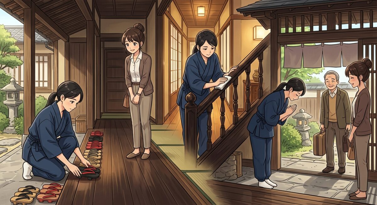 Teinei: Politeness and care illustrated in a real-life Japanese scene