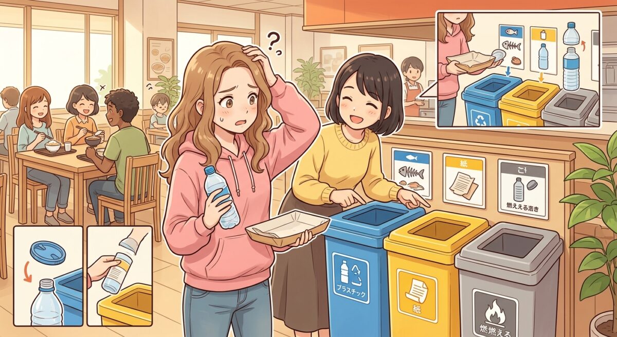 Navigating Japanese Restaurant Trash: A First-Timer's Guide to Sorting