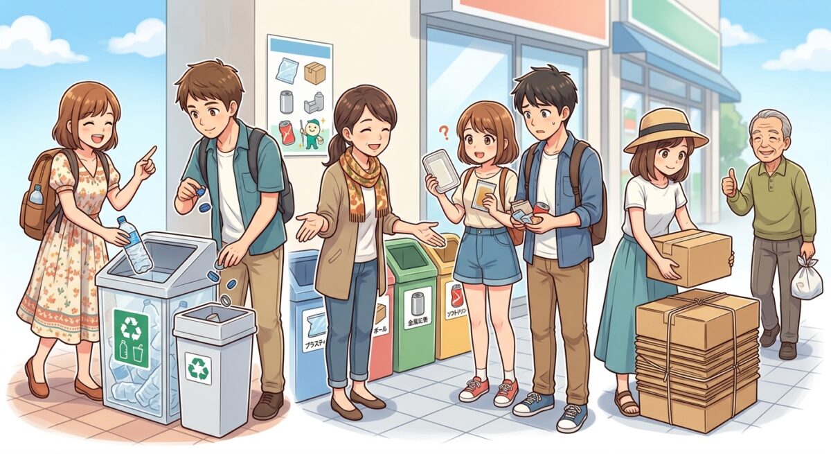 Navigating Public Bins